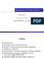 Spontaneous Symmetry Breaking by Ling-Fong Li