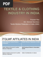 Textile and Clothing Industry in India