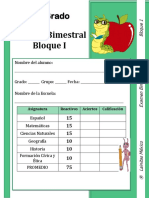 5to Grado - Bloque 1 PDF