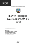 Planta Piloto de Pasteurizacion