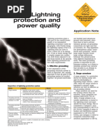 Lightning Protection and PQ