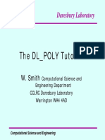 Dlpoly Tutorial