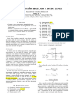 Aula 03 Fonte de Tensao Regulada Por Diodo Zener