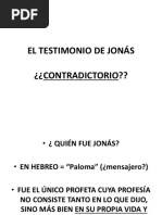 El Testimonio de Jonás