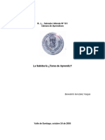 La Sabiduría, Tarea Del Aprendiz (Benedicto González Vargas)