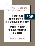 Les Donaldson, Edward Scannell, Edward S. Scannell-Human Resource Development - The New Trainer's Guide-Basic Books (2000) PDF