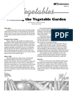 Planning The Vegetable Garden