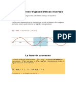 Las Funciones Trigonométricas Inversas