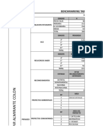 Tabla Comparativa Benchmarking