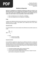 Tarea 2. Varianza y Desviación Estándar