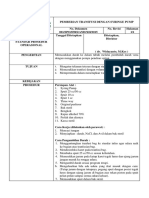 Sop Pemberian Transfusi Dengan Syringe Pump