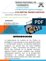 Fosiles en El Peru PDF