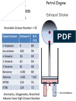 Desirable Octane Number 92: Hydorcarbon Octane # B.P. (C)