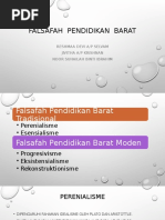 Falsafah Pendidikan Barat