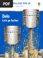 Delo Gold Ultra SAE 15W-40: Engine Protection at A Superb Value