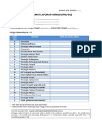 DO Penyakit Dan Format W2 EWARS