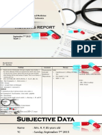 Morning Report: Department of Internal Medicine