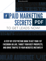 Facebook Paid Marketing Secrets