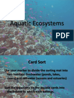 Aquatic Ecosystems