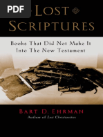 Lost Scriptures Books That Did Not Make It Into The New Testament