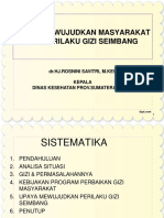 Upaya Gizi Seimbang FKM