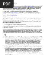 Características Periodo Político de