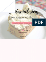 Ebook de Receitas Inclusivas Pra Passar No Pão - Escola de Cozinha Inclusiva 2017