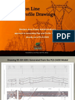 Drafting Transmission Plan and Profile Drawings Directly From PLS-CADD