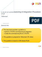 LTE BTS Commissioning Integration - Telkomsel