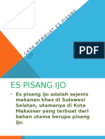 Es Pisang Ijo