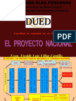 Proyecto Nacional de Realidad Nacional