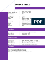 Curriculum Vitae Yusuf