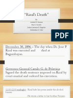 Rizal's Death