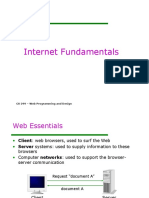 Internet Fundamentals: CS 299 - Web Programming and Design