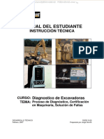 Manual Diagnóstico Excavadoras Hidraúlicas Caterpillar Estrategias Esquemas Procesos Certificación Solución Fallas PDF