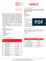 Aalco Metals LTD Aluminium Alloy 6082 T6 Extrusions 338