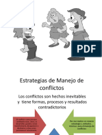 Estrategias de Manejo de Conflictos