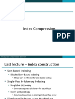 Index Compression