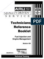 Subaru Mod. 406 Fuel Injection & Engine Management 