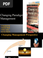 Changing Paradigm Shift in Management