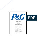 P and G Company Strategies and Challenge PDF