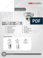 DS-2CD2322WD-I 2MP WDR EXIR Turret Network Camera