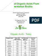 Recovery of Organic Acids From Fermentation Broths