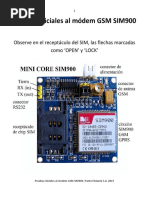 Pruebas Iniciales Modem GSM Sim900 PDF