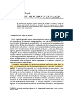 El Orden Del Mercado o Catalaxia