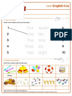 Worksheets Numbers 1 10