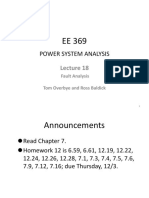 Power System Analysis: Fault Analysis Tom Overbye and Ross Baldick