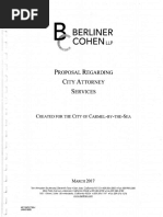 Berliner Cohen LLP Proposal - Redacted