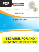 Ingles Vi: Lic. Elva Cirilo Chapi