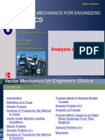 Statics: Vector Mechanics For Engineers